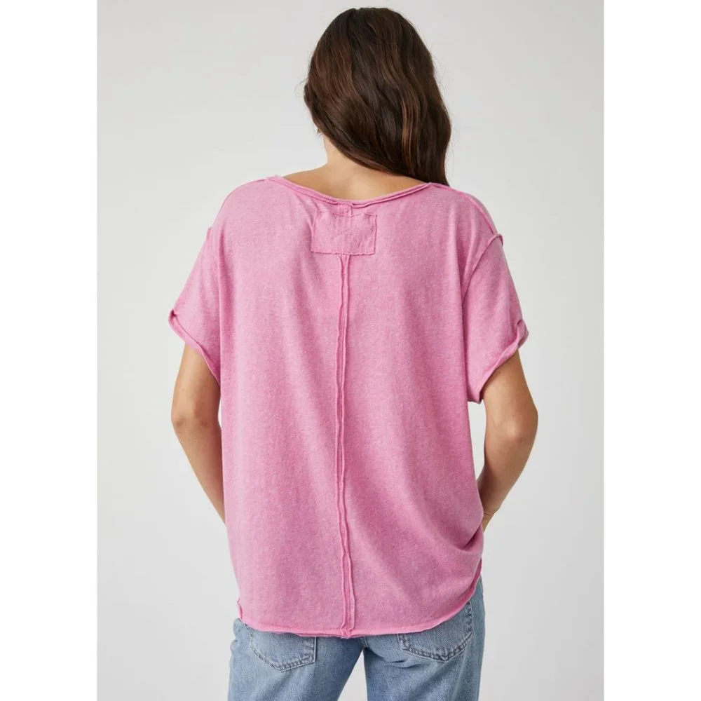 FREE PEOPLE Dylan Tee / Aurora - Picture 3 of 6